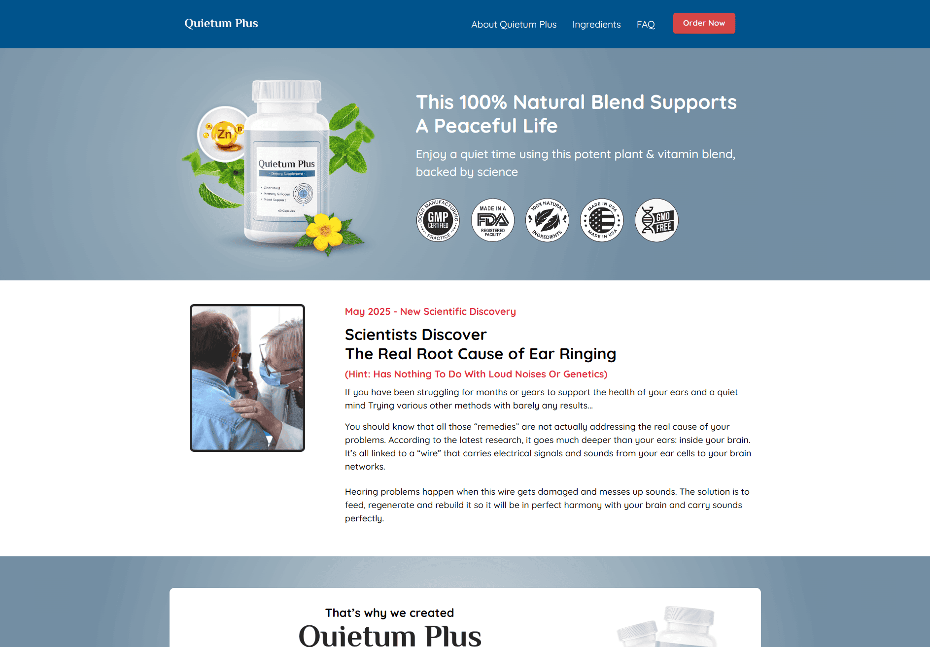 Quietum Plus